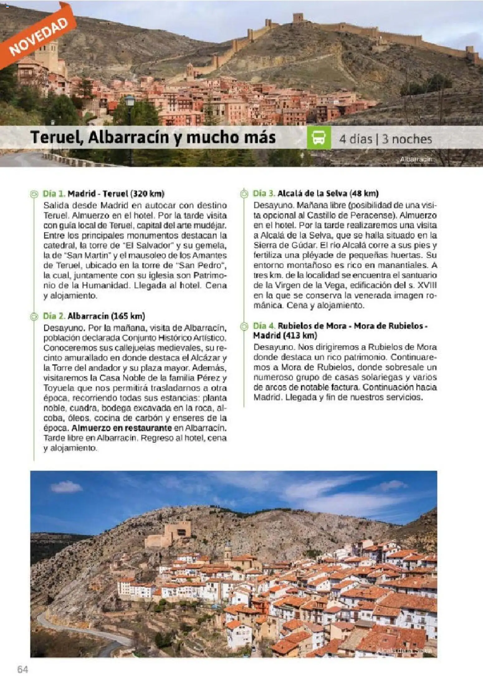 Viajes El Corte Inglés Rutas Culturales de la Comunidad de Madrid │ válido desde el 01.04.2026 | Página: 64 | Productos: Cocina