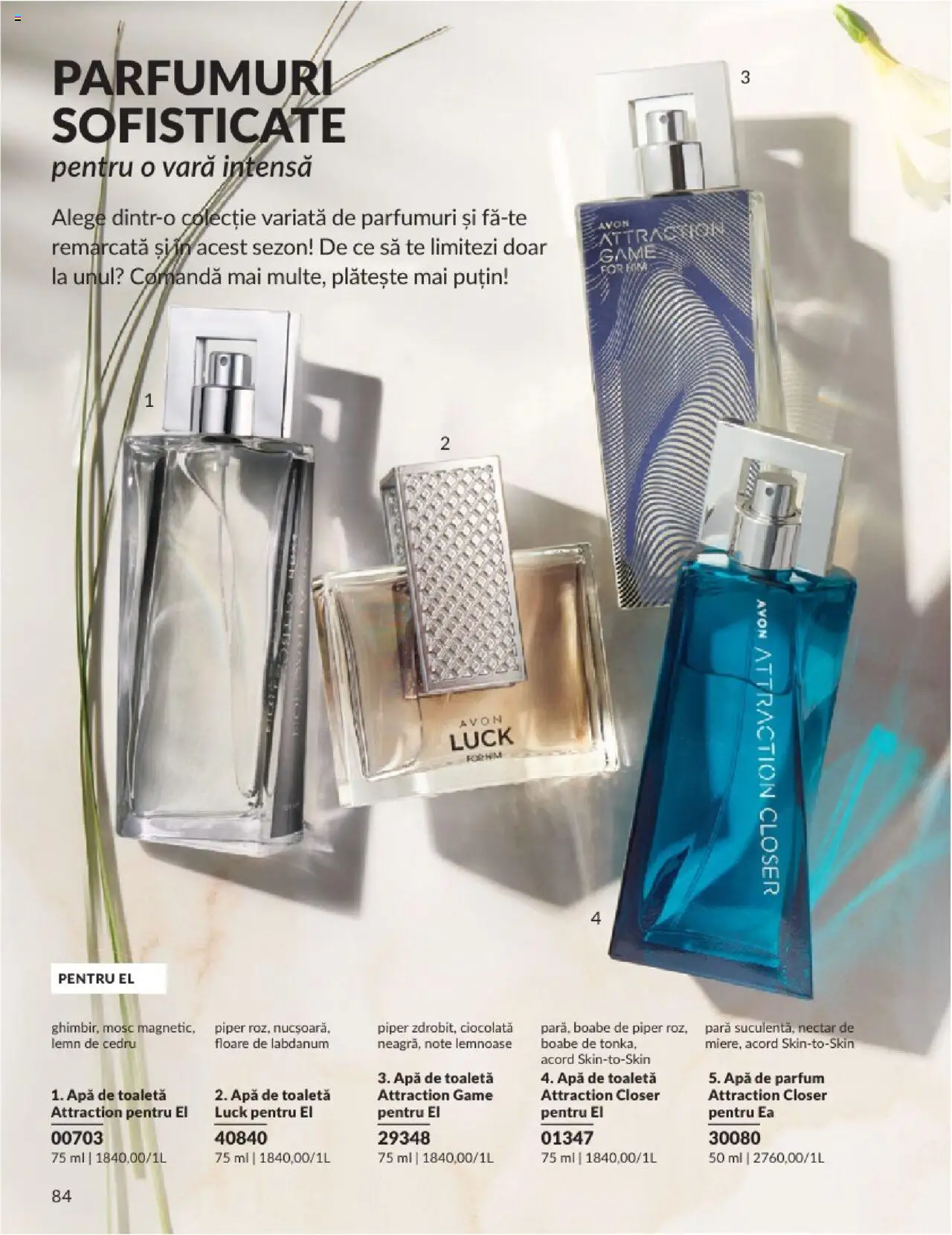 Catalog Avon - 06 2025 – valabil de la 01.06.2025 | Pagină: 84 | Produse: Pară, Apă de parfum, Parfum, Ciocolată