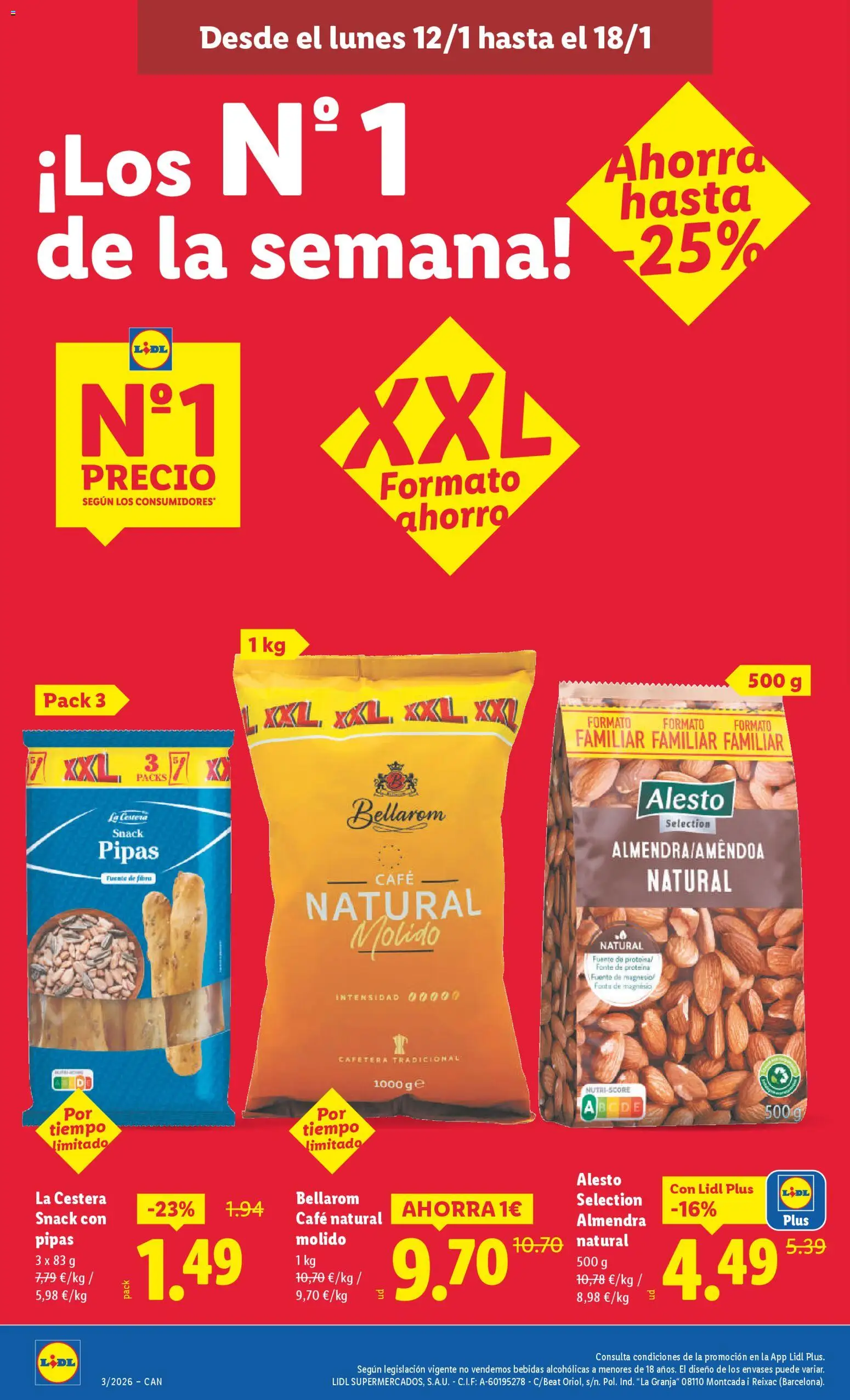 Lidl -Canarias │ válido desde el 12.01.2026 | Página: 2 | Productos: Café, Cafetera
