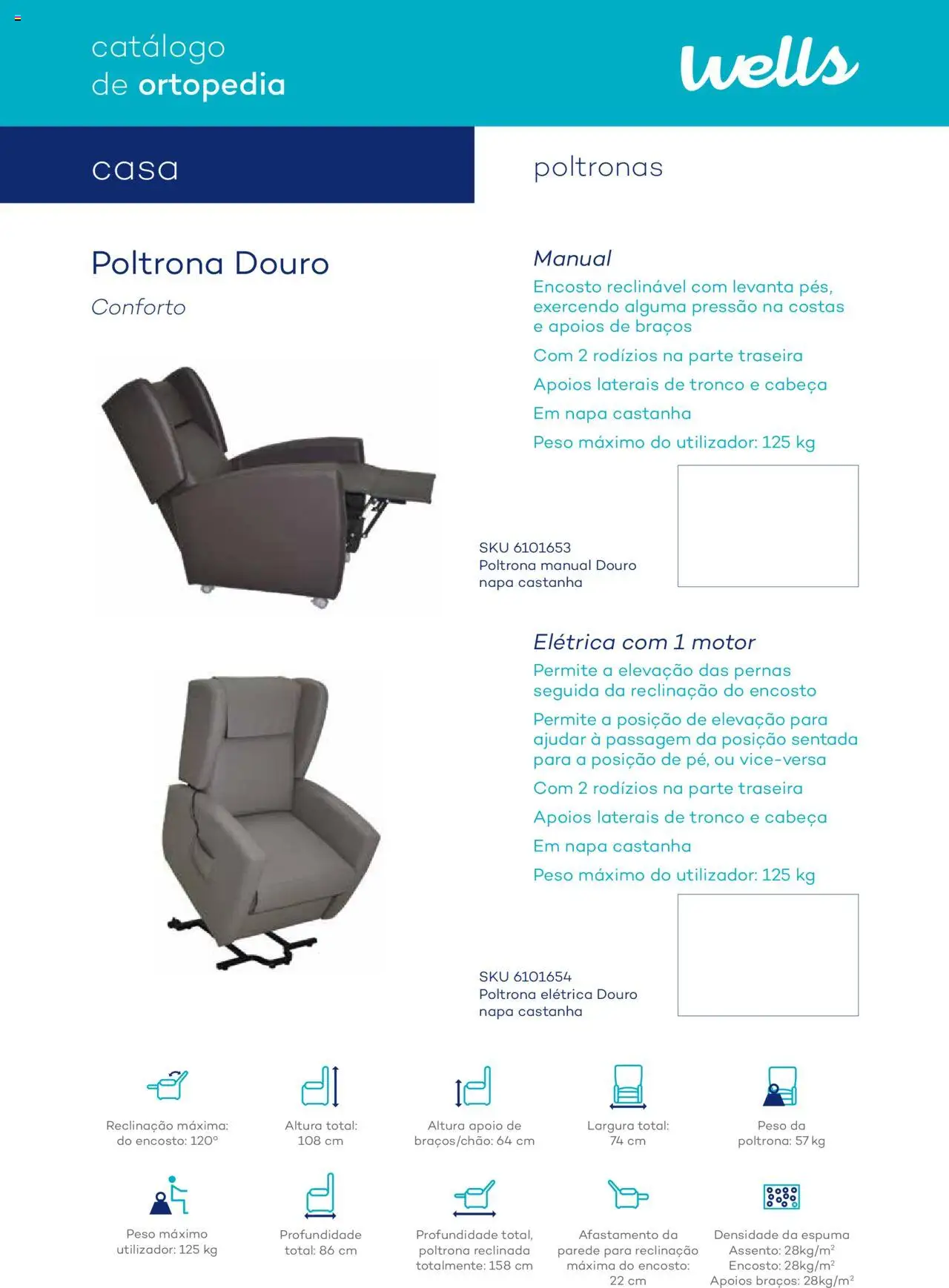 Well’s Catálogo de Ortopedia │ válido de 12.02.2024 | Página: 88 | Produtos: Poltrona