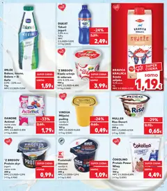 VINDIJA Mliječni puding, Vanilija ili čokolada - Pregled kataloga iz trgovine Kaufland, vrijedi od 18.02.2026 | Stranica: 13