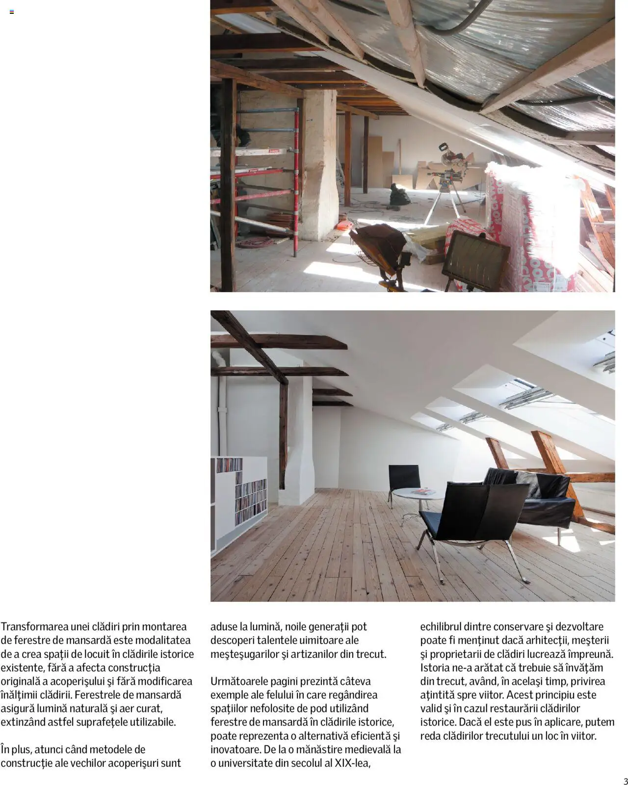 Velux catalog - Revitalizarea clădirilor istorice – valabil de la 01.10.2022 | Pagină: 3