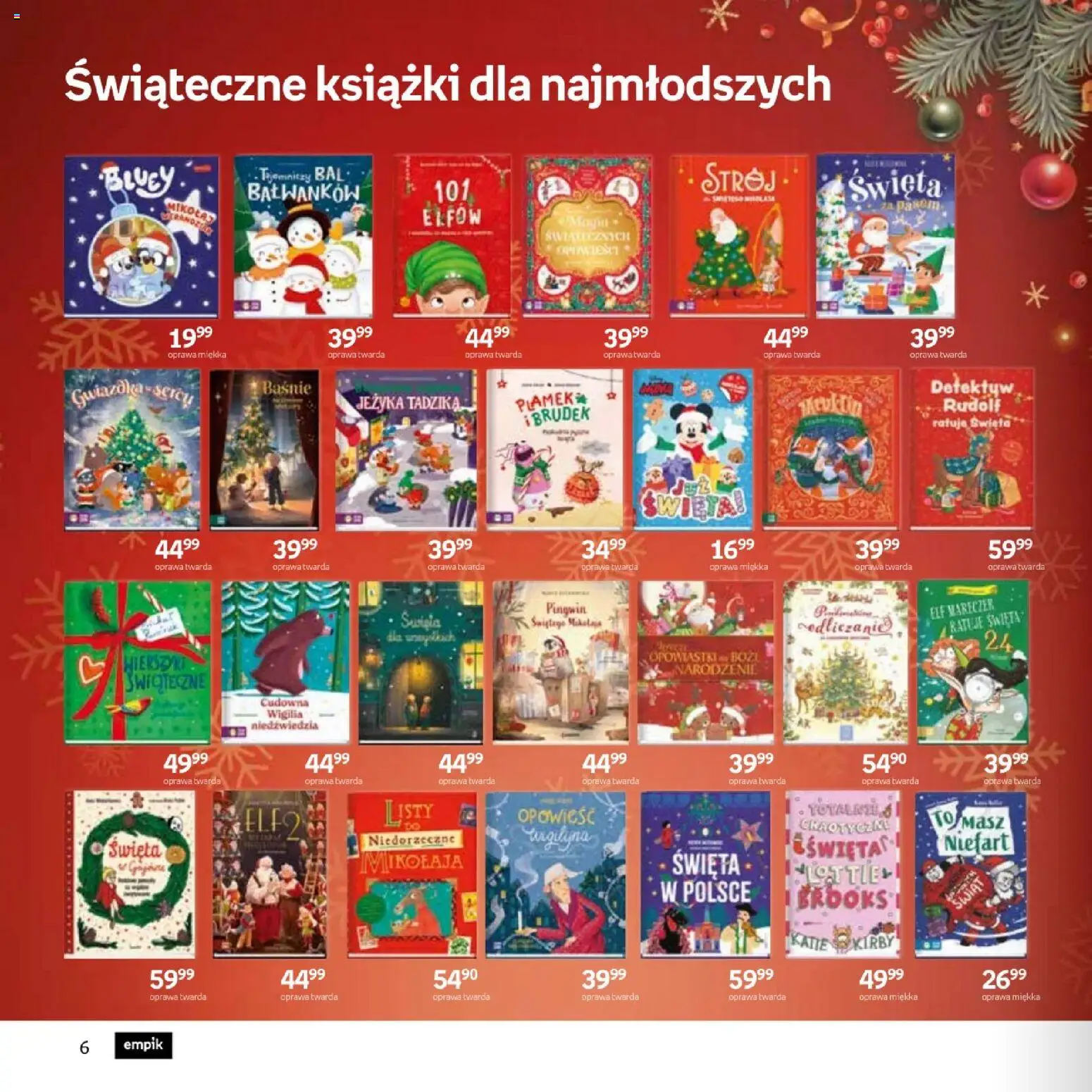 Empik promocje - Xmas Zabawki od 26.11.2025 | Strona: 6 | Produkty: Książki
