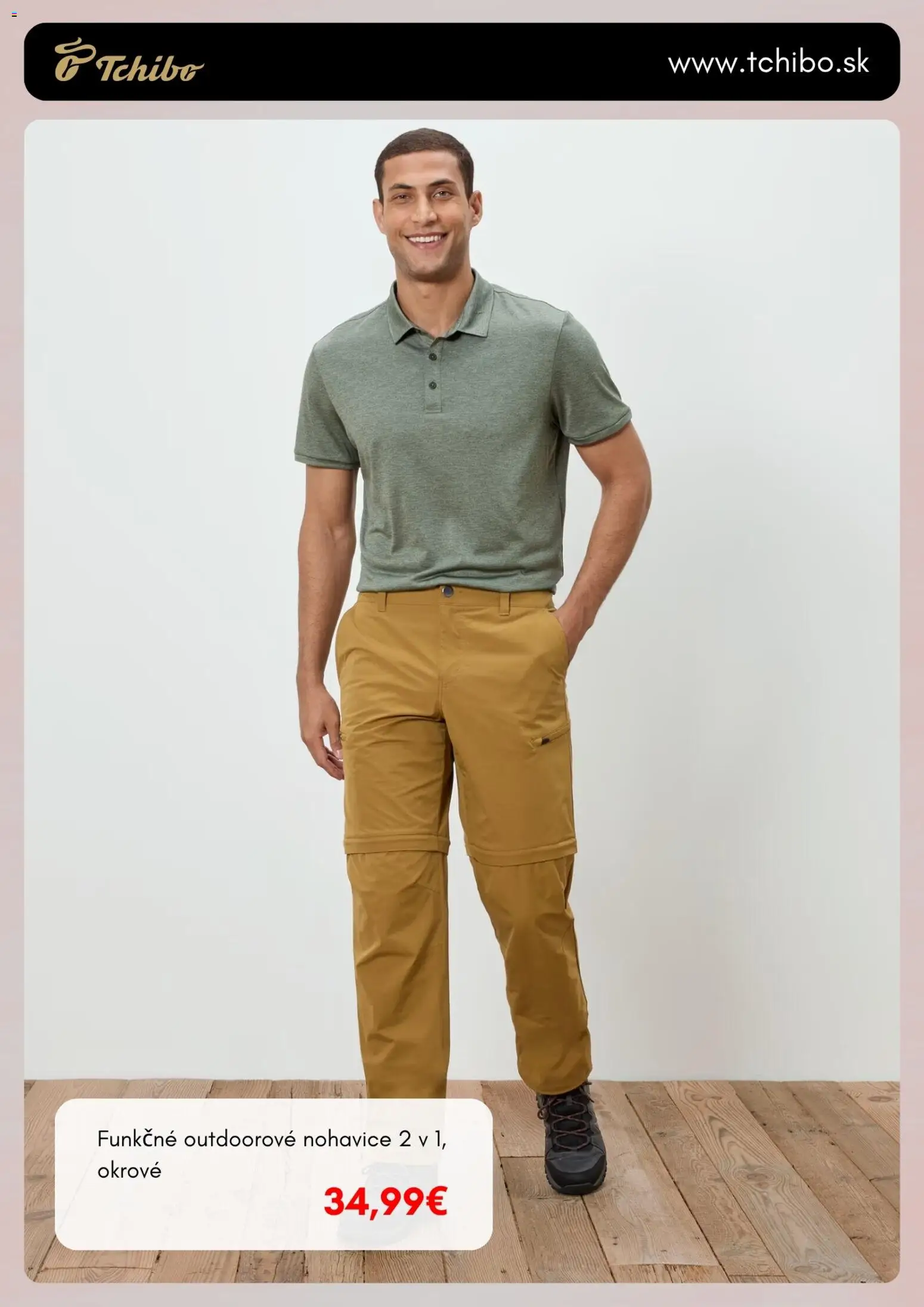 Nové Tchibo akcie – leták je platný od 16.04.2026 | Strana: 3 | Produkty: Nohavice