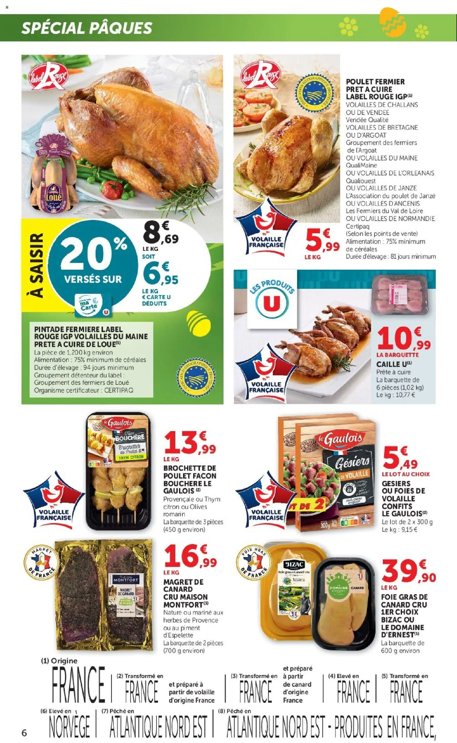 {H1} | Page: 6 | Produits: Pêche, Volaille, Piment, Céréales