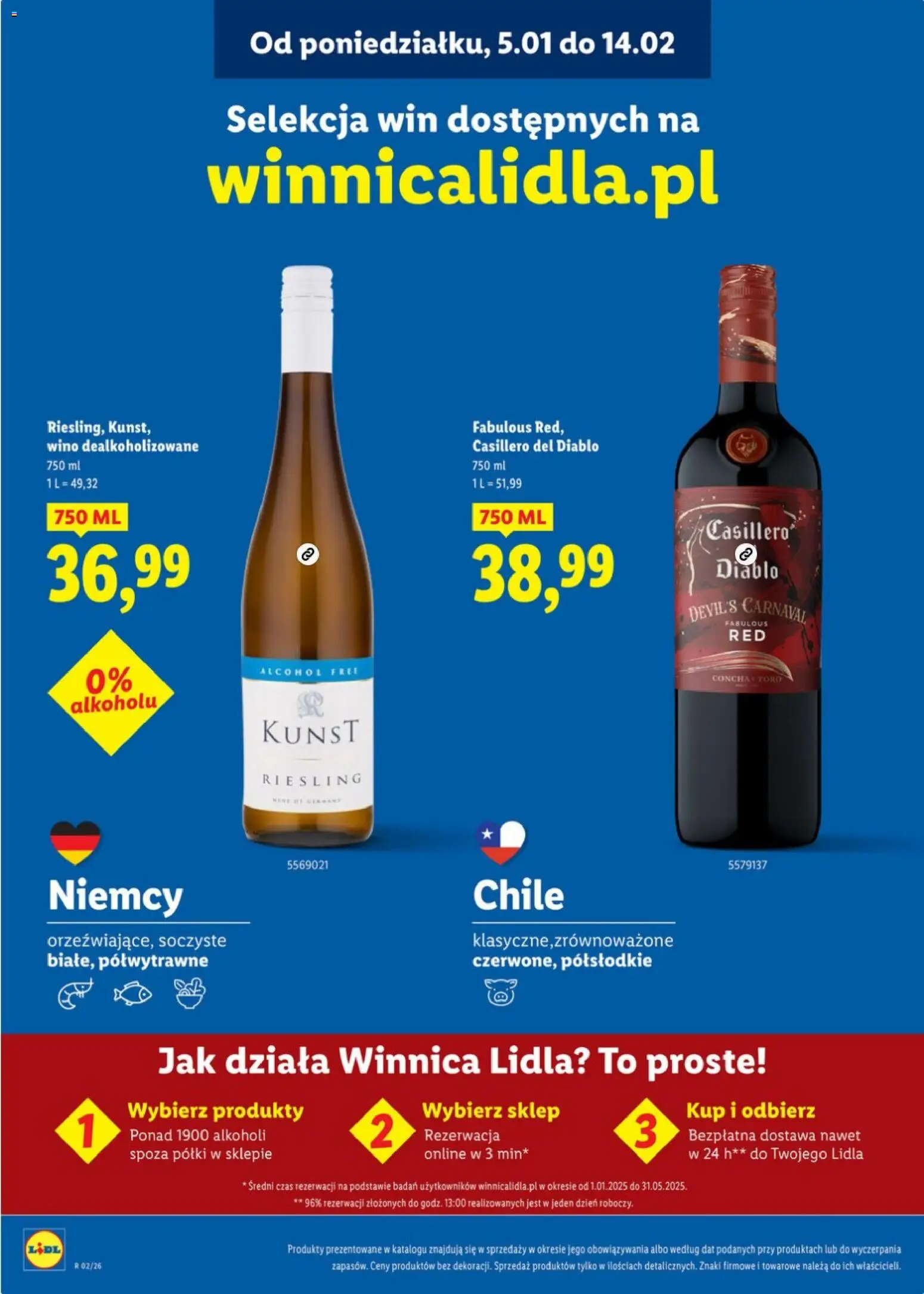 Lidl Katalog karta win od 05.01.2026 | Strona: 25 | Produkty: Riesling, Wino