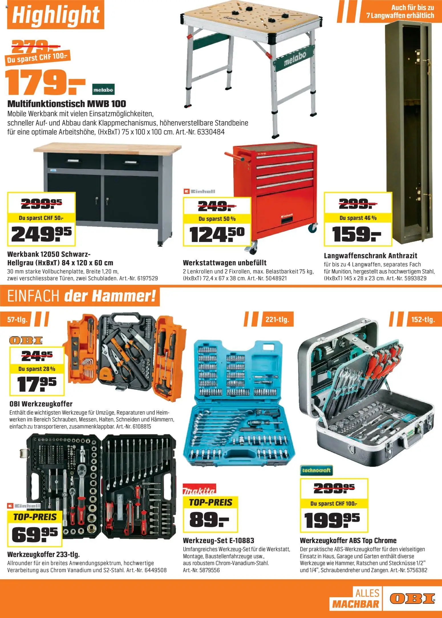 OBI Aktionen – gültig ab 10.01.2026 | Seite: 5 | Produkte: Top