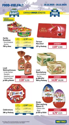 Metro Prospekt 	 ab 15.12.2025 gültig | Seite: 13 | Produkte: Mandeln, Celebrations, Nüsse, Mon cheri