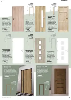 Náhled letáku OBI leták - Vítejte doma od 15.09.2025 | Strana: 11 | Produkty: Vložky, Interiérové dveře, Desky