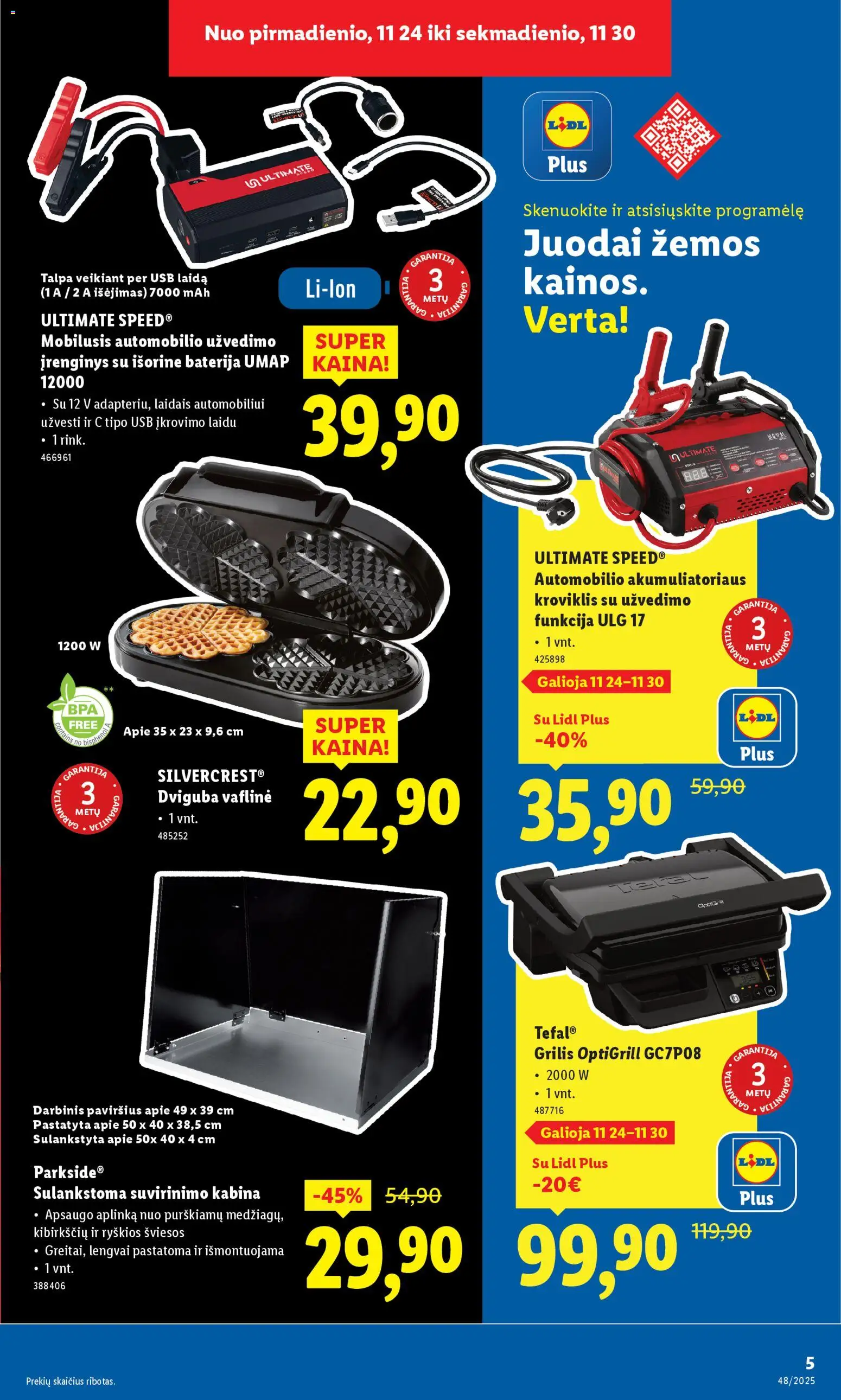 LIDL akcijos nuo 24.11.2025 | Puslapis: 5