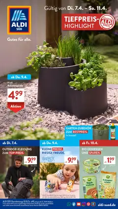 Aldi Süd Prospekt 	 ab 07.04.2026 gültig