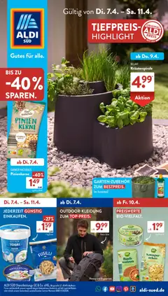 Aldi Süd Prospekt 	 ab 07.04.2026 gültig