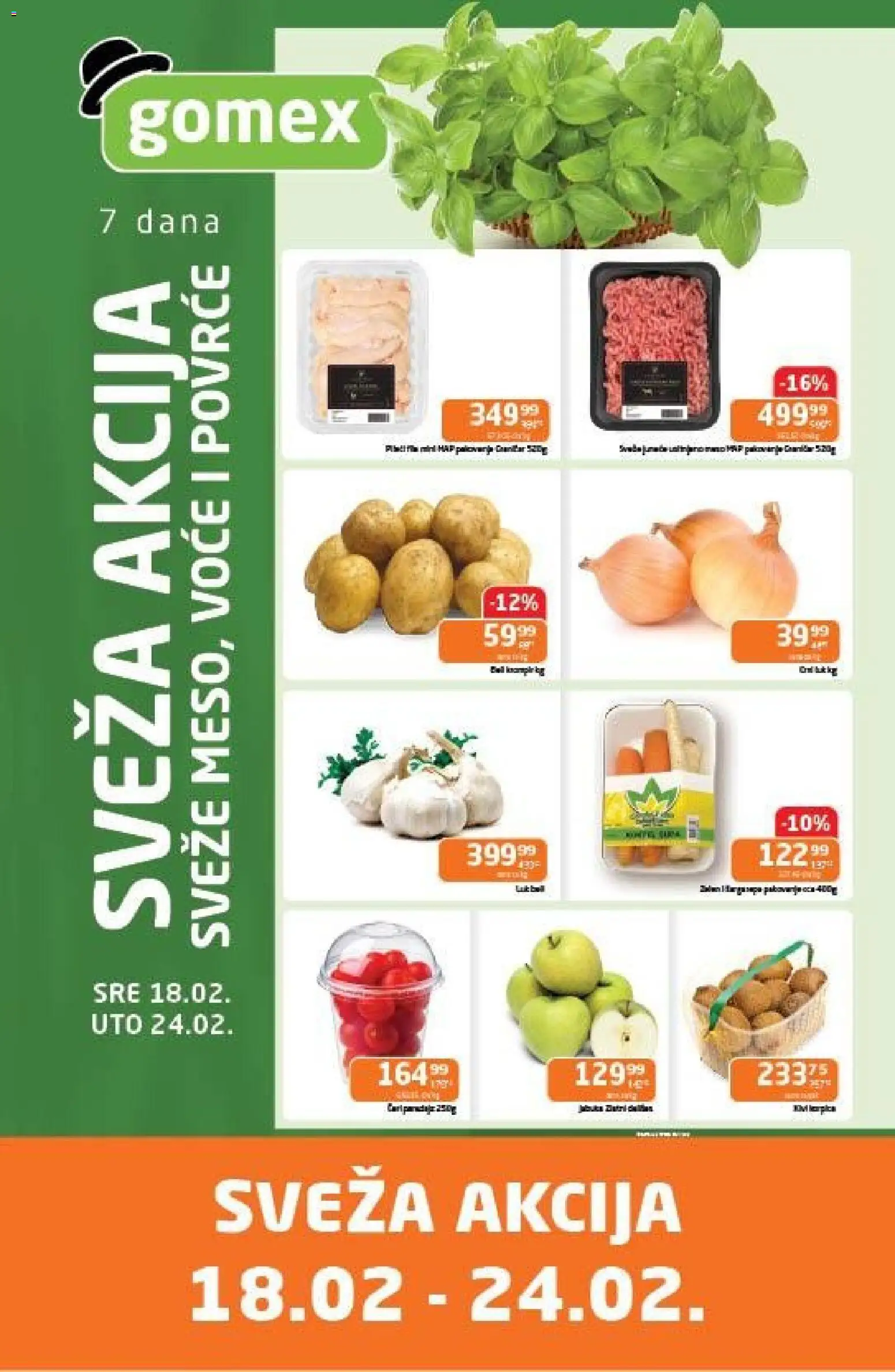 Gomex katalog - važi od 18.02.2026 | Strana: 1