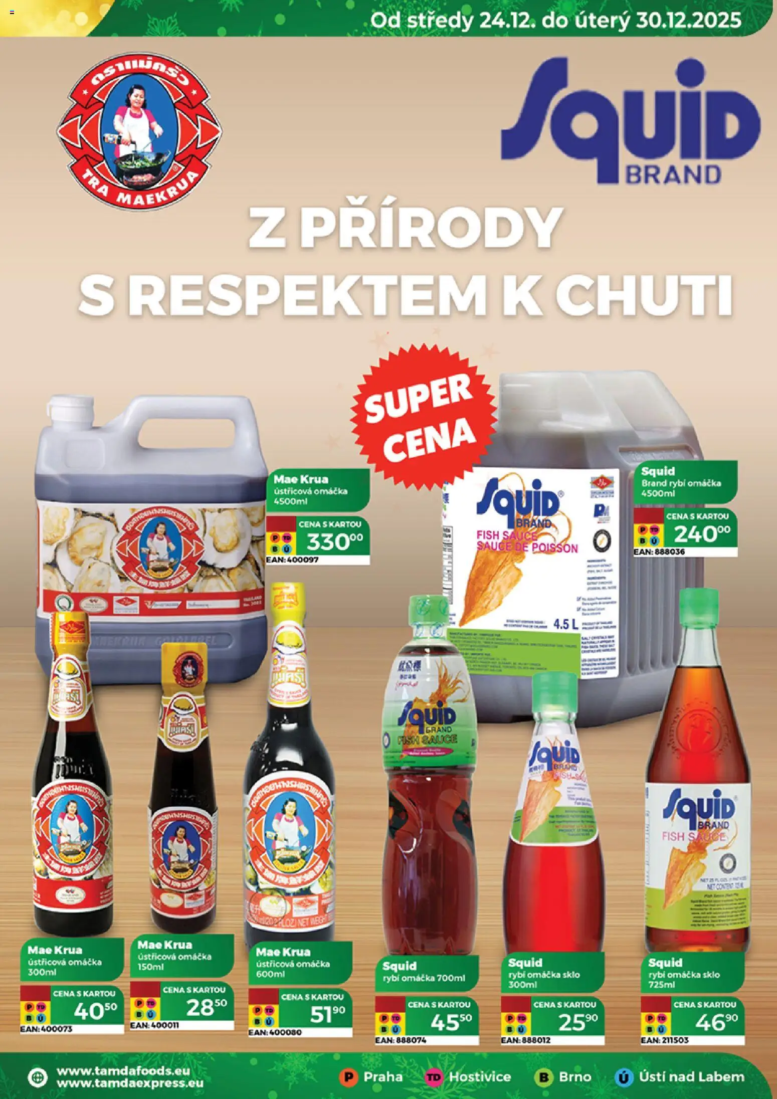 Tamda Foods leták od 24.12.2025 | Strana: 47 | Produkty: Ústřicová omáčka, Rybí omáčka
