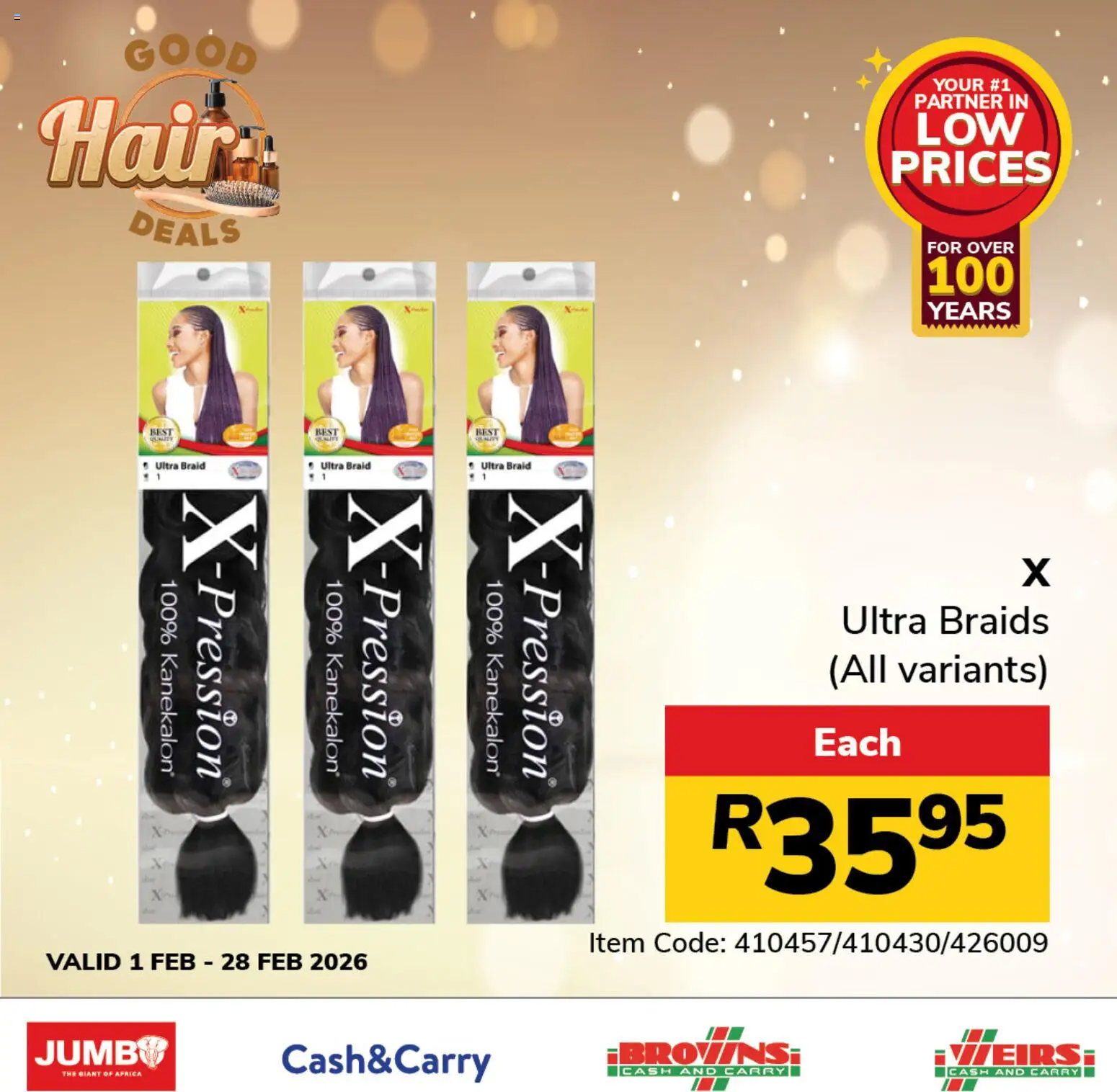 New Jumbo catalogue – valid from 01.02.2026 | Page: 3 | Products: Braids