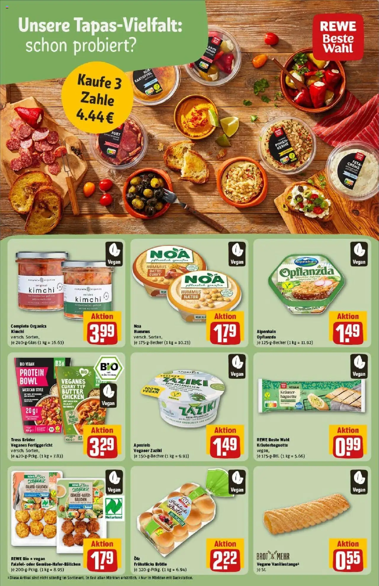 Rewe prospekt Traunreut	 - gültig ab dem 24.08.2025 | Seite: 18 | Produkte: Feta, Butter, Dattel, Brot