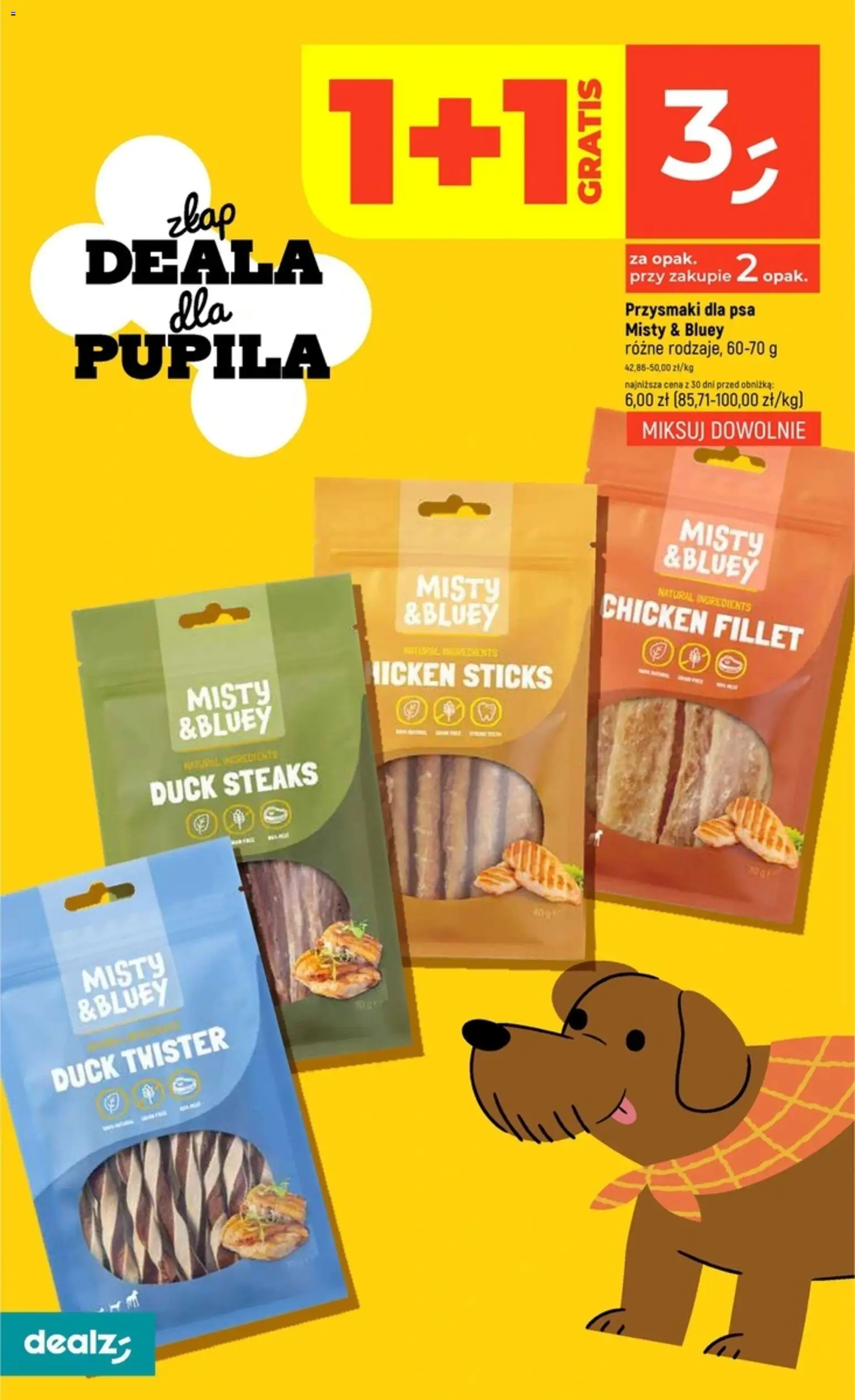 Dealz Gazetka od 22.01.2026 | Strona: 30 | Produkty: Przysmaki dla psa