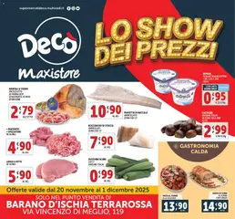 Anteprima del volantino Decò MaxiStore - Barano d'Ischia catalogo valido a partire dal 20.11.2025