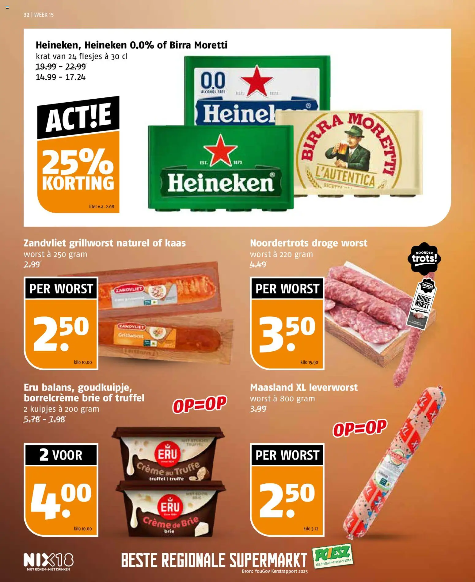 {H1} | Pagina: 32 | Producten: Dijoni mustár, Worst, Brie, Crème