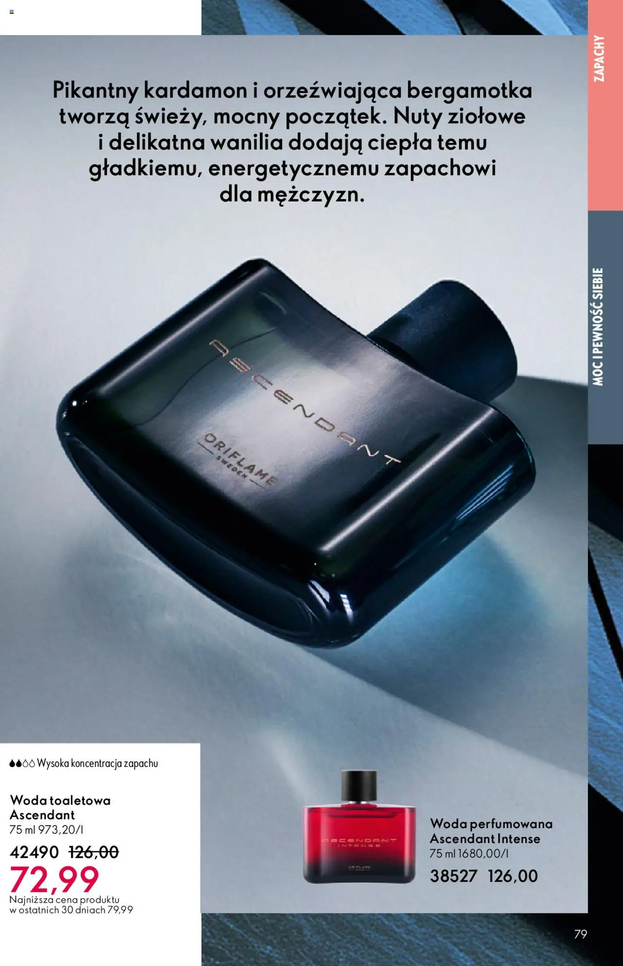 Oriflame Katalog 14 2025 od 01.10.2025 | Strona: 79 | Produkty: Kardamon, Woda toaletowa, Woda