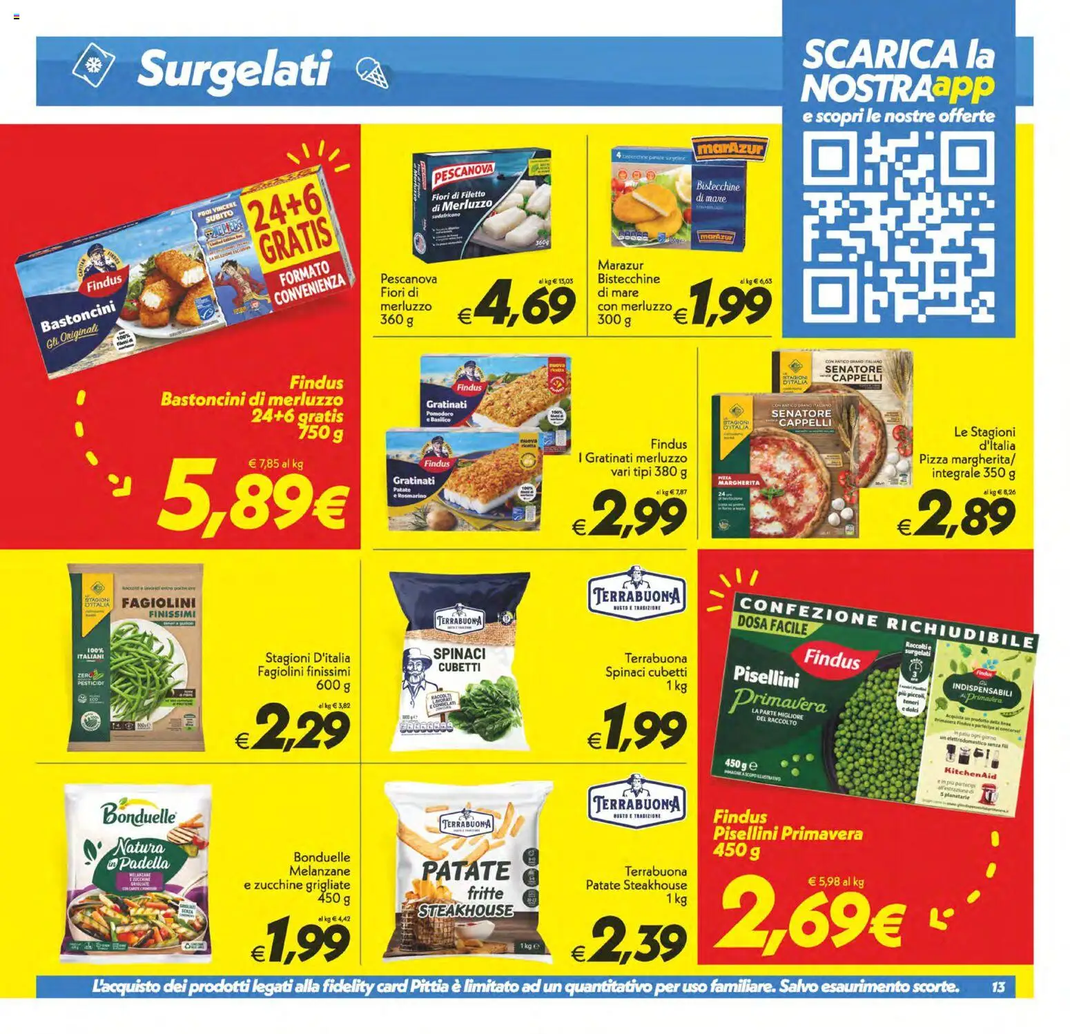 Volantino SuperConveniente del 17.04.2026 | Pagina: 13 | Prodotti: Rosmarino, Patate, Spinaci, Zucchine