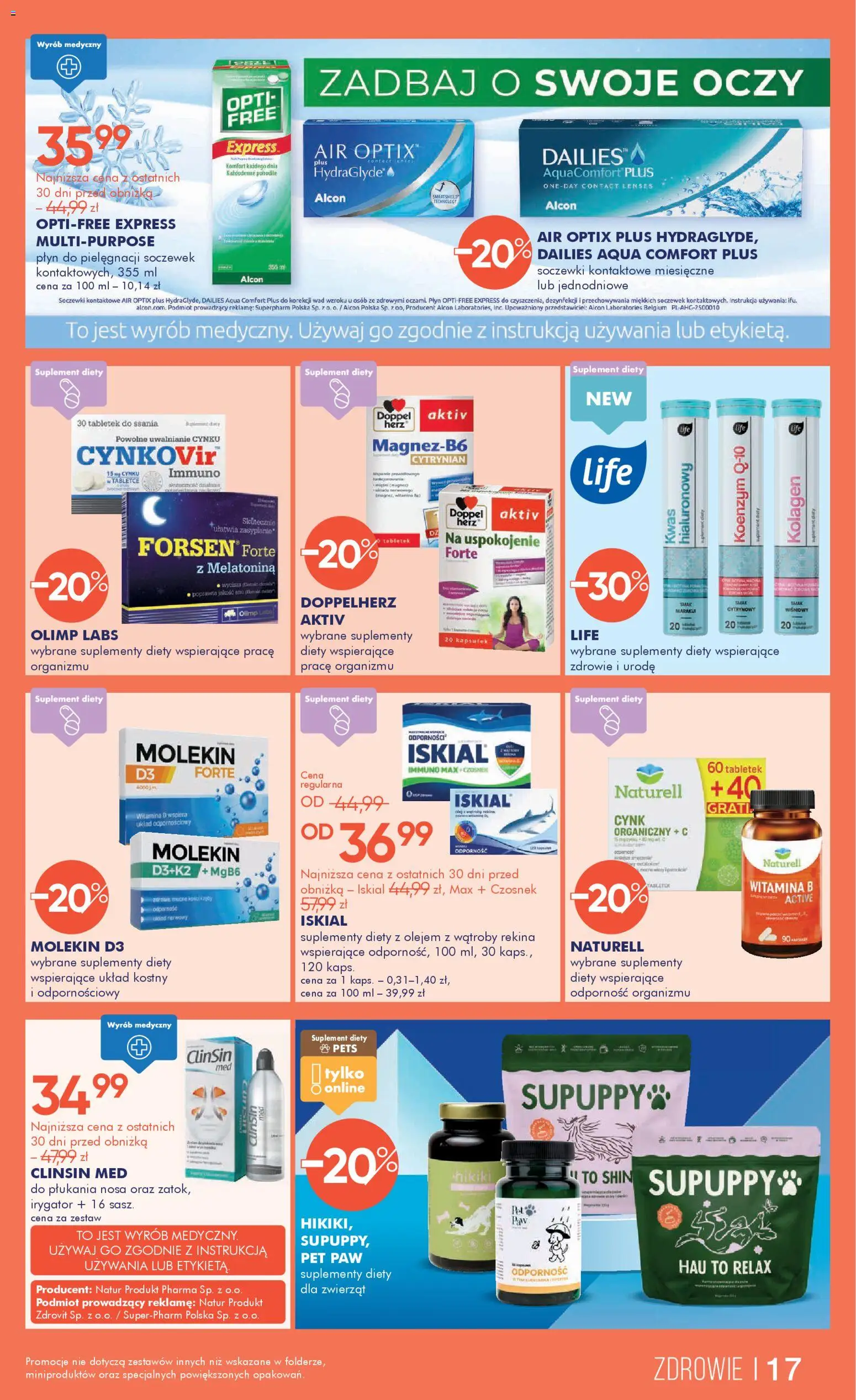 Super-pharm Gazetka od 12.01.2026 | Strona: 17 | Produkty: Czosnek, Irygator