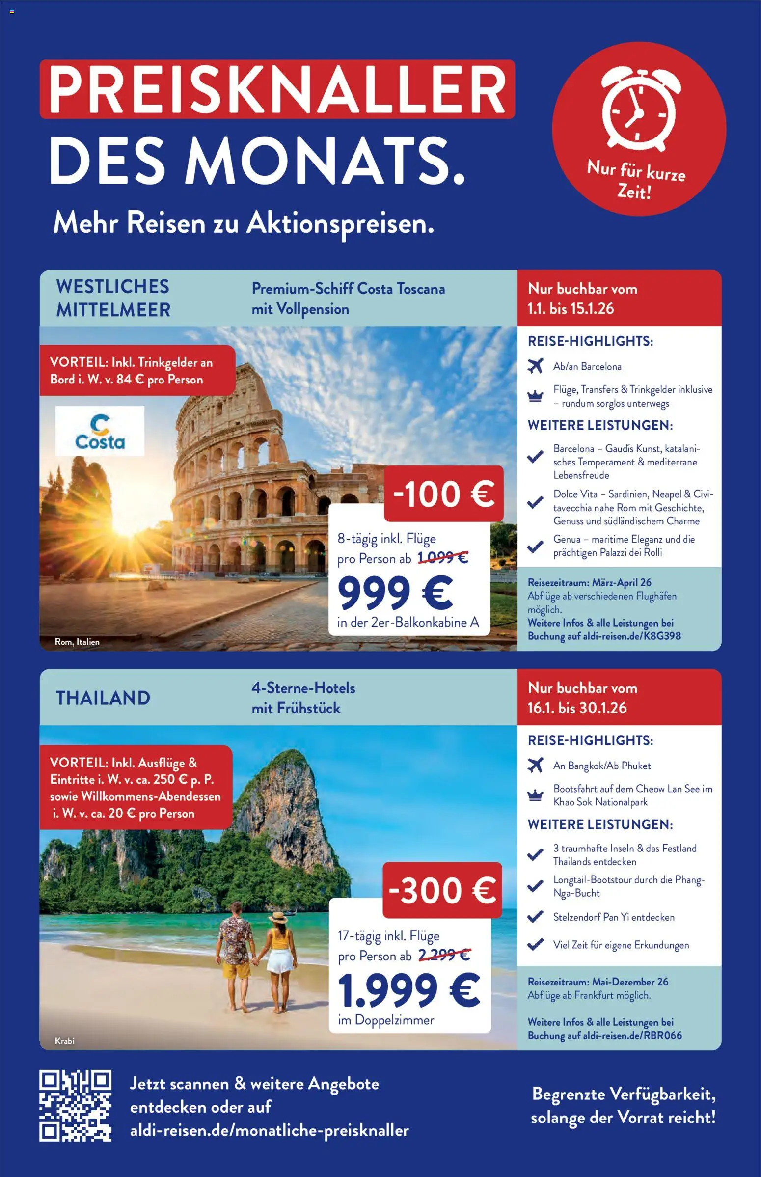 Aldi Reisen  Reisemagazin – gültig ab 01.01.2026 | Seite: 3