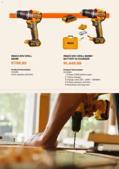 K. Carrim Specials │ valid from 06.08.2025 | Page: 6 | Products: Drill, Battery, Charger