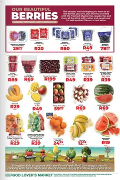 Food Lover's Market specials catalogue – valid from 04.12.2025 | Page: 3 | Products: Cherries, Grapefruit, Lemon, Mango