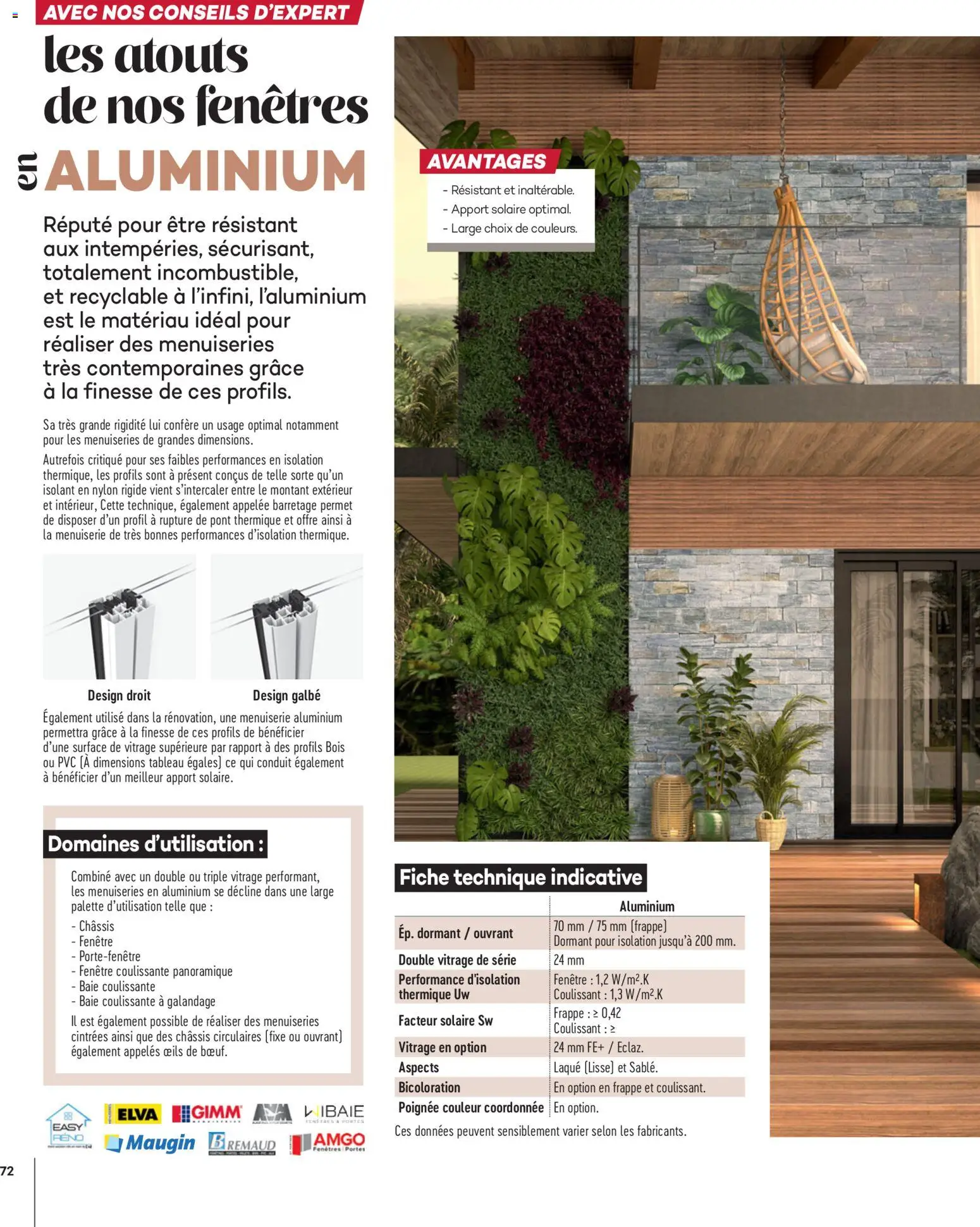 {H1} | Page: 72 | Produits: Baie coulissante, Laque, Portes