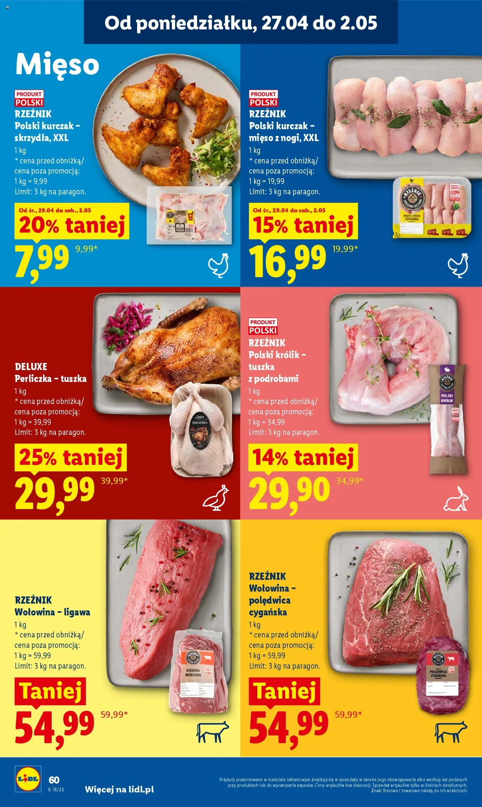 Lidl Polsko leták od 29.04.2026 | Strana: 60 | Produkty: Deluxe