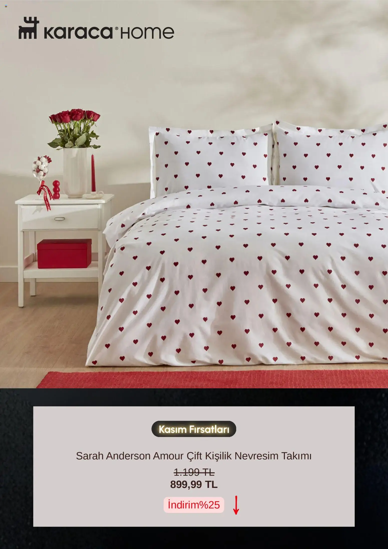 Karaca Home Black Friday - 24.11.2025 tarihinden itibaren geçerlidir | Sayfa: 2 | Ürünler: Nevresim