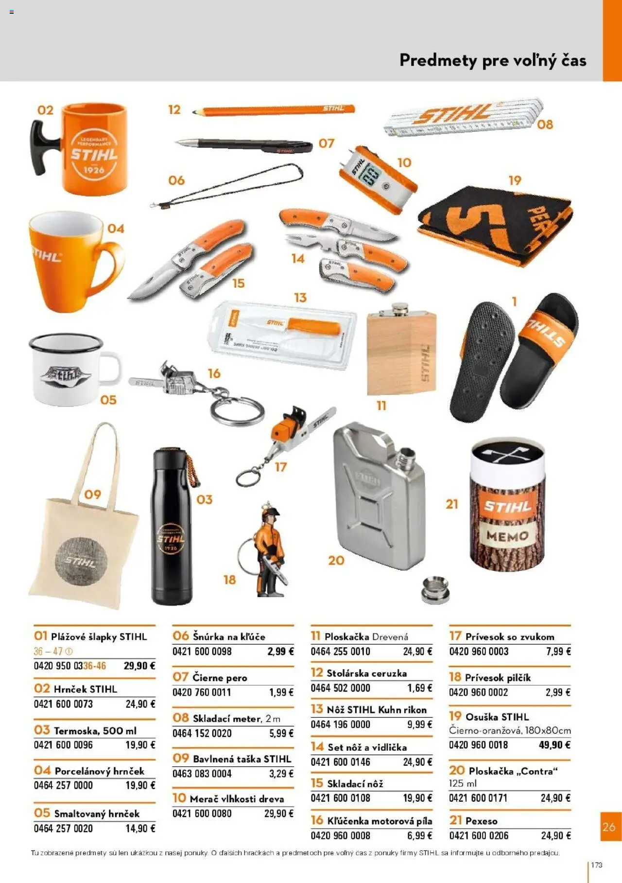 Nové STIHL akcie – leták je platný od 01.04.2025 | Strana: 173 | Produkty: Motorová píla, Píla, Osuška