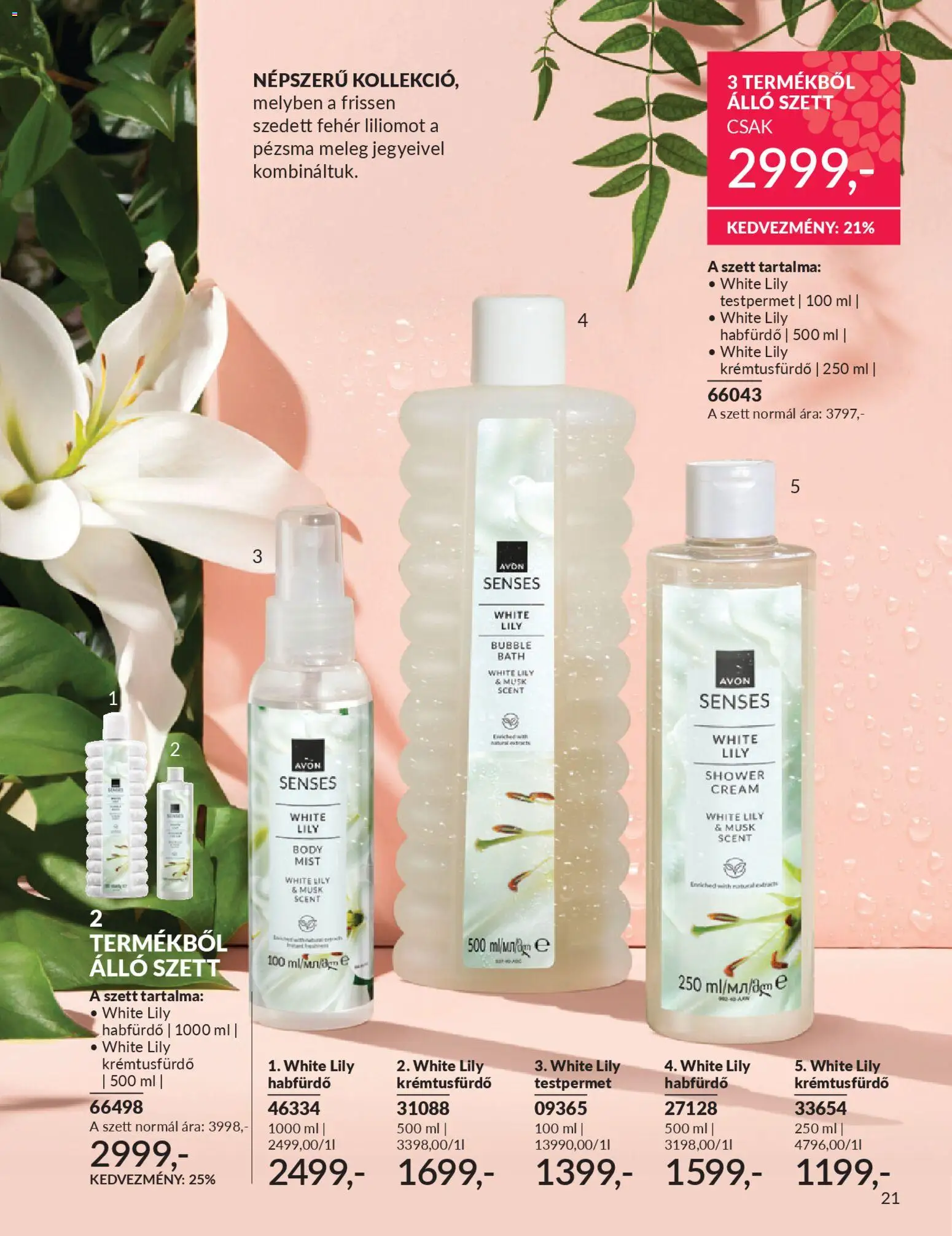 Avon akciós ujság - amely érvényes a következő dátumtól: 01.03.2026 | Oldal: 23 | Termékek: Testpermet, Body, Habfürdő