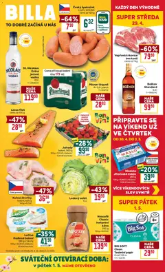 Náhled letáku Billa Velký leták od 29.04.2026