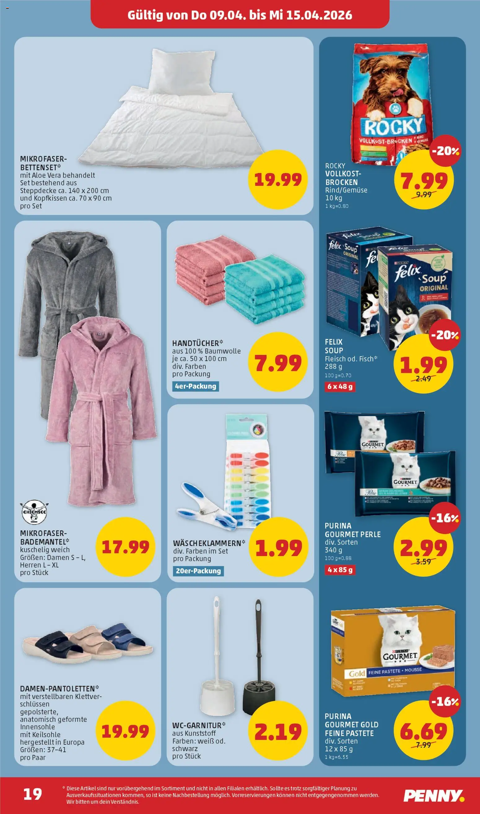 Penny Markt - Flugblatt gültig ab 09.04.2026 | Seite: 19
