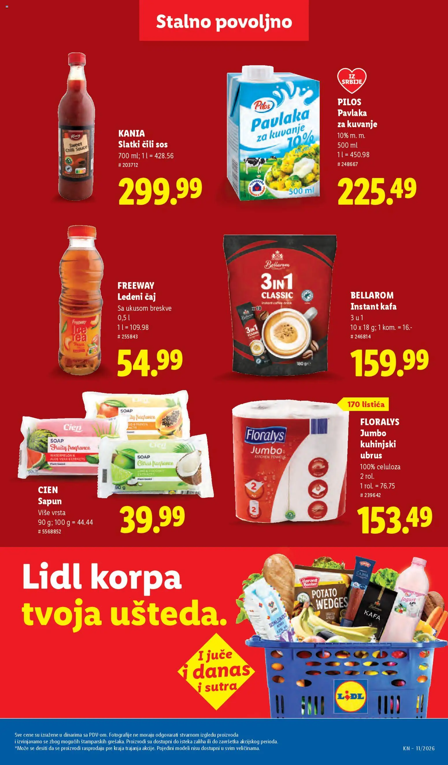 Lidl katalog - važi od 12.03.2026 | Strana: 37 | Proizvode: Cien, Ubrus, Korpa, Sapun