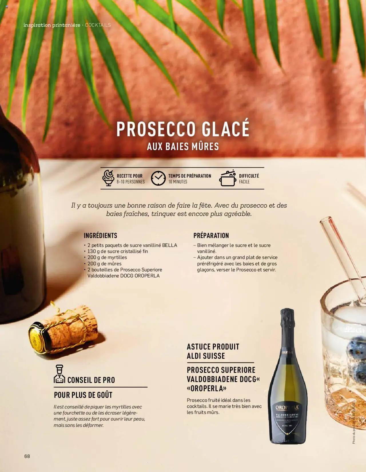 Aldi Aktuelle Fruhlings - Inspiration FR ab 07.04.2025 | Seite: 68 | Produkte: Glace