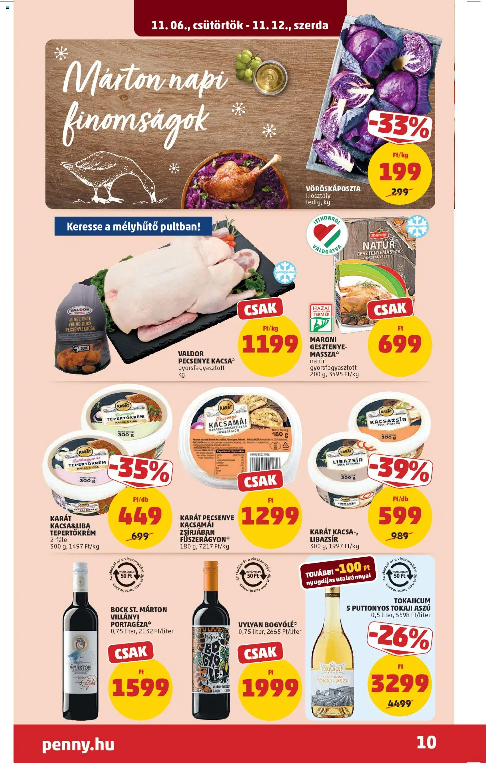 PENNY akciós ujság - amely érvényes a következő dátumtól: 06.11.2025 | Oldal: 14