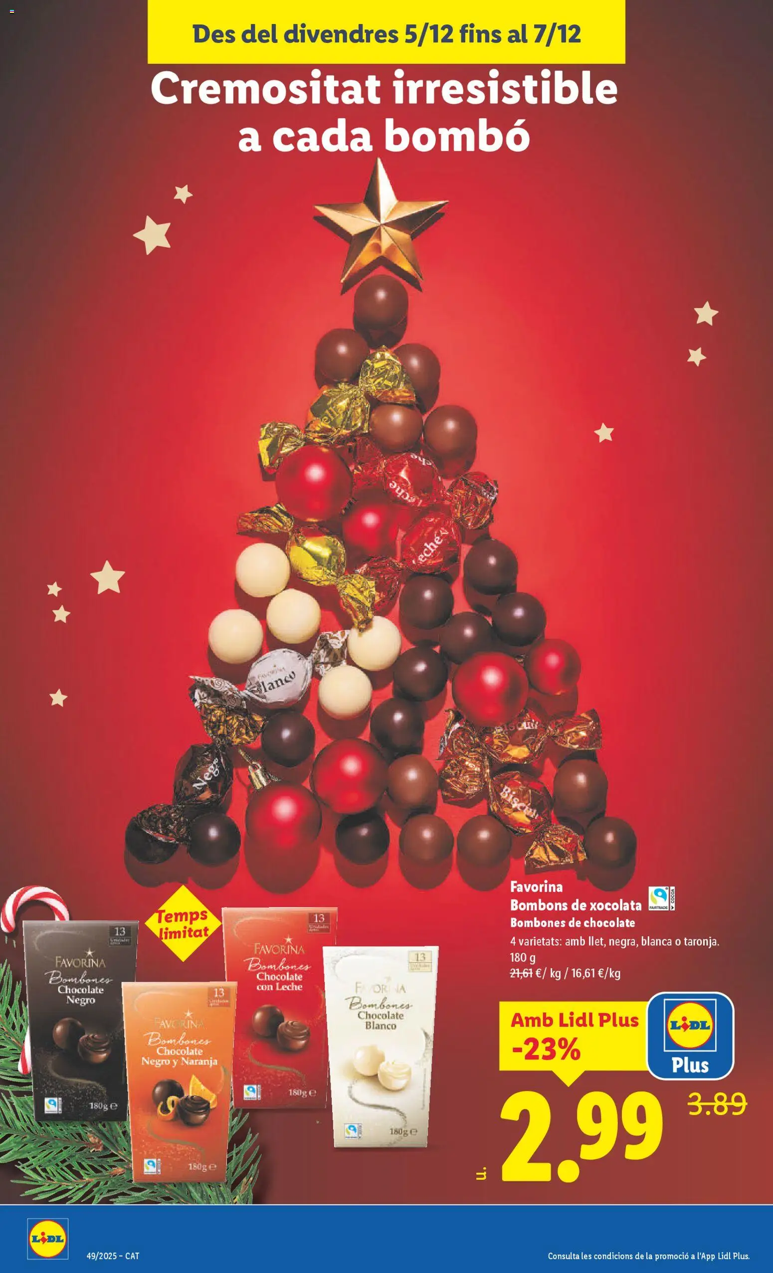 Lidl folleto │ válido desde el 01.12.2025 | Página: 46 | Productos: Leche, Chocolate, Chocolate con leche