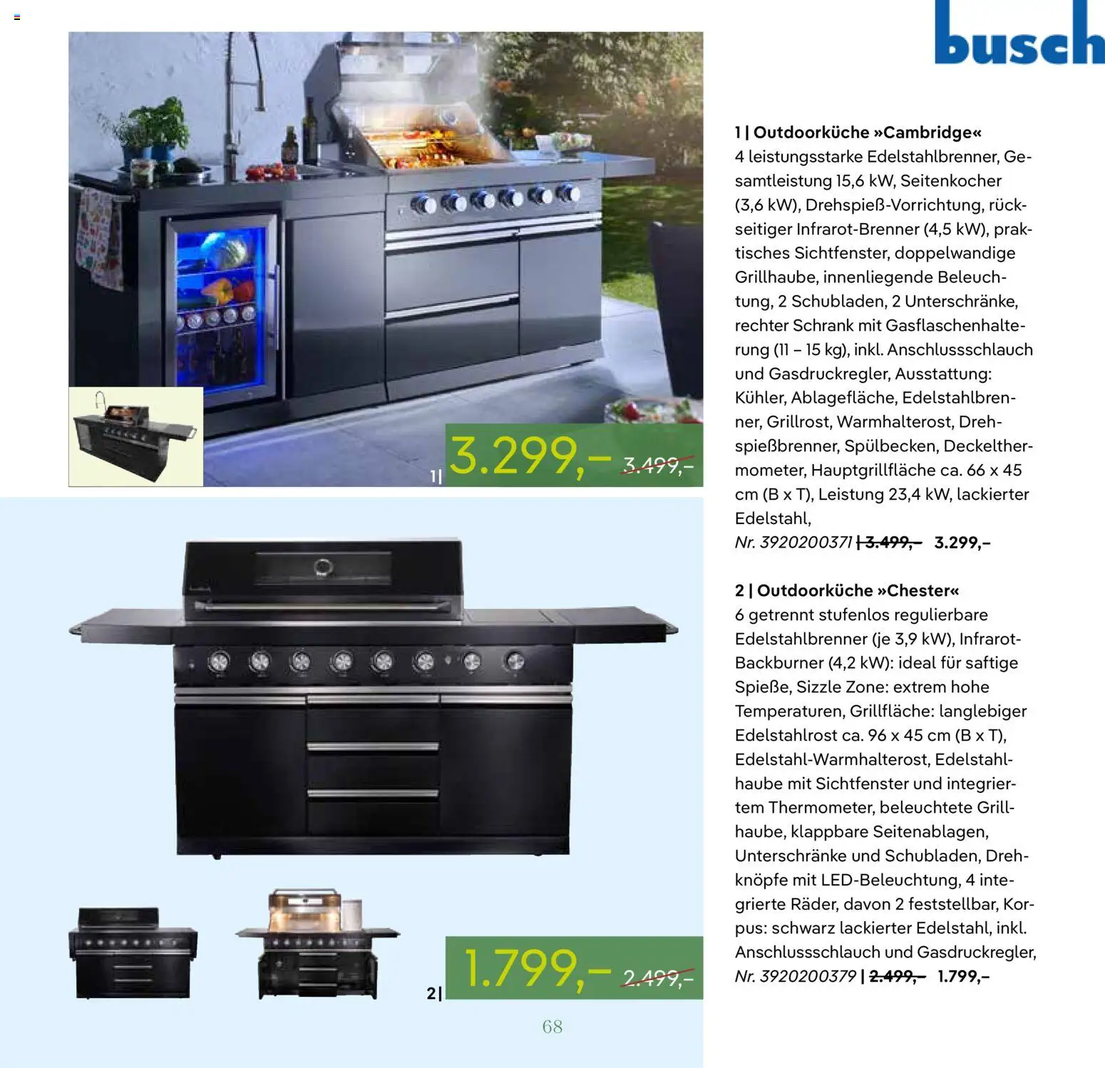 Pflanzen-Kölle GARTENMÖBEL 2026 – gültig ab 07.03.2026 | Seite: 68 | Produkte: Grill, Schrank