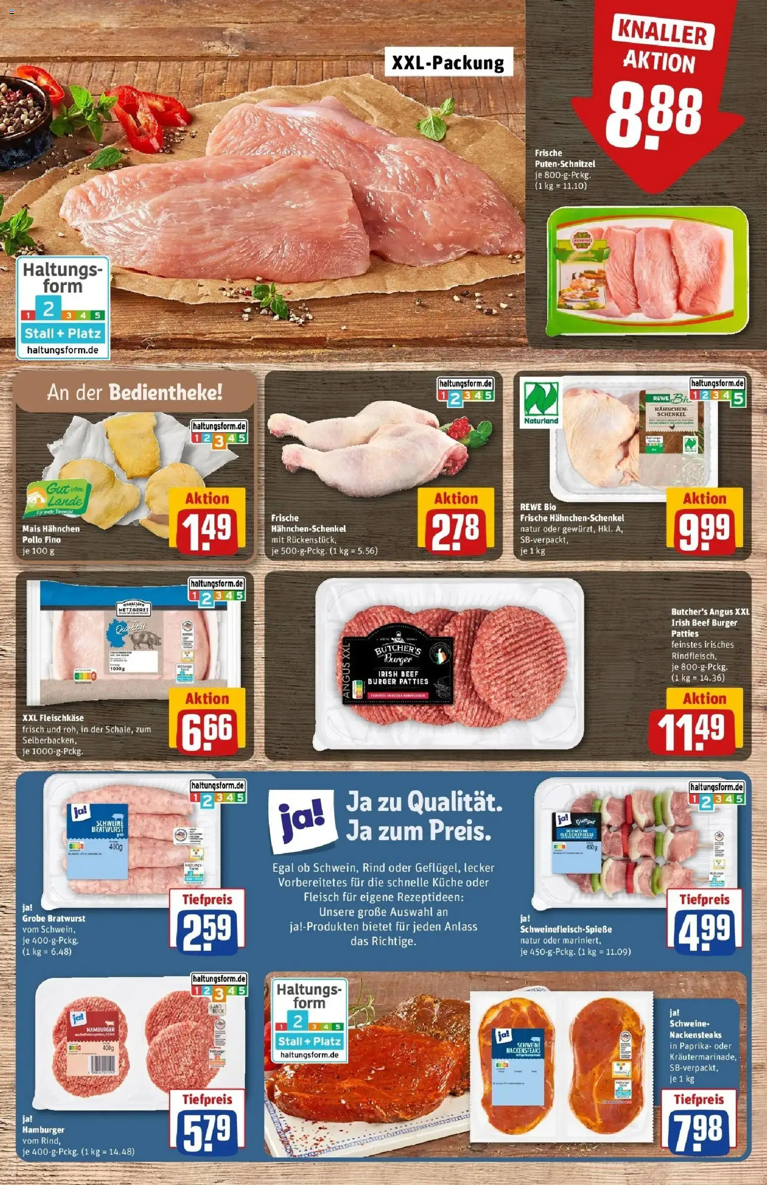 Rewe Prospekt Schenefeld	 – gültig ab 15.03.2026 | Seite: 12 | Produkte: Nackensteaks, Hahnchenschenkel, Burger, Paprika