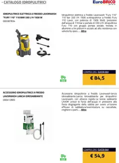 Anteprima del volantino Eurobrico Idropulitrici catalogo valido a partire dal 23.07.2025 | Pagina: 28 | Prodotti: Idropulitrice, Alluminio