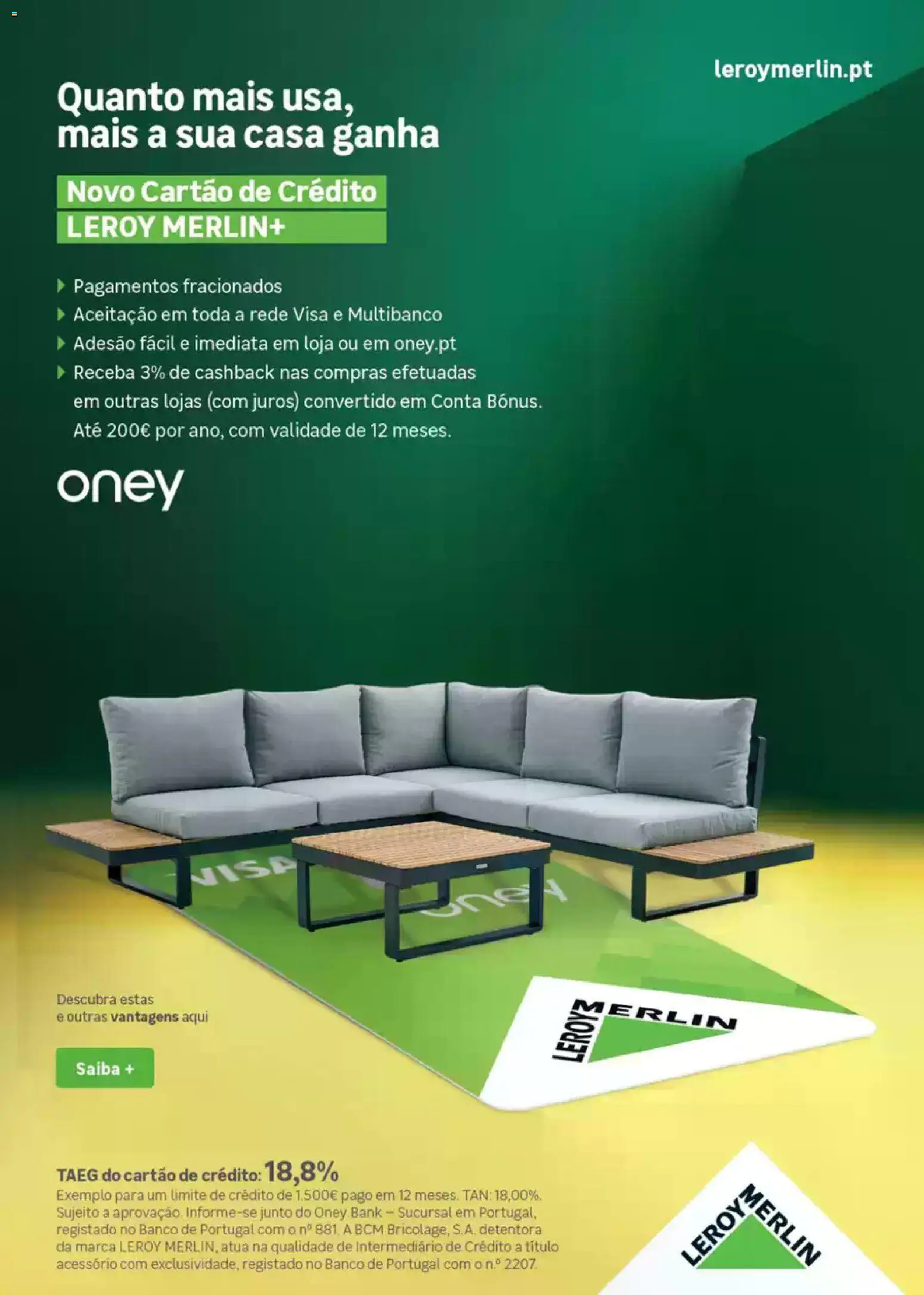 Leroy Merlin Catálogo Jardim │ válido de 12.03.2026 | Página: 95 | Produtos: Banco