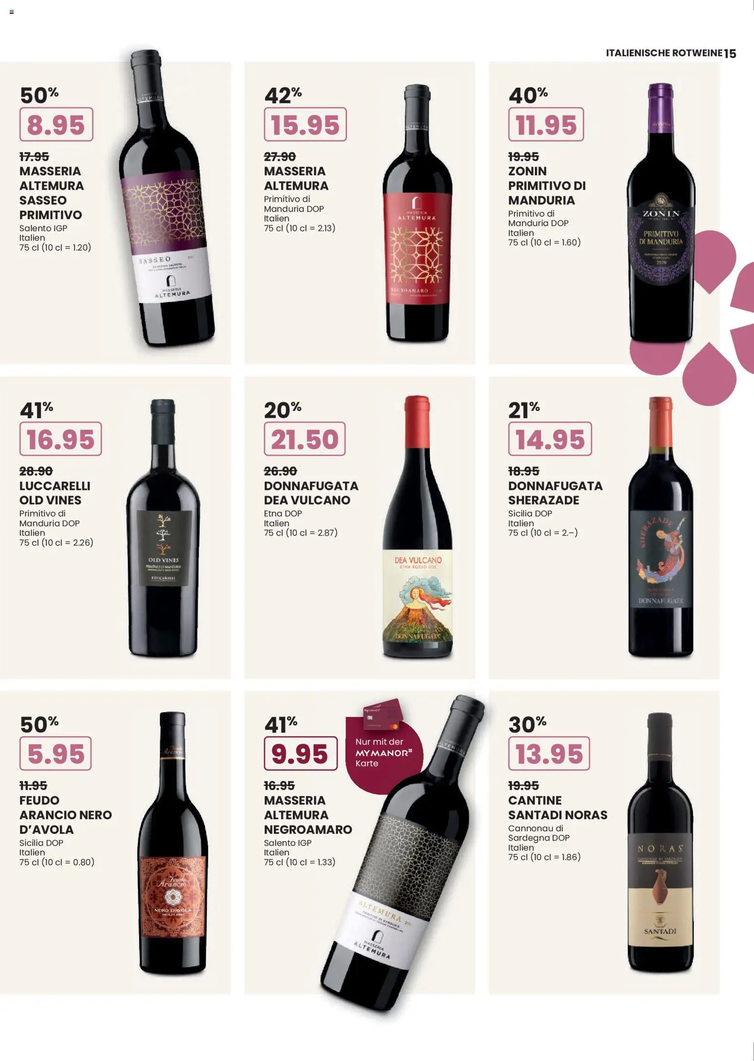 Manor aktionen  Wine – gültig ab 12.04.2026 | Seite: 15