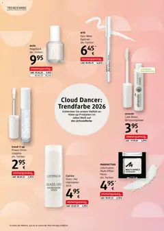 dm drogerie markt Journal April 2026 ab 09.04.2026 gültig | Seite: 6 | Produkte: Lidschatten, Eyeliner, Lipgloss, Nagellack