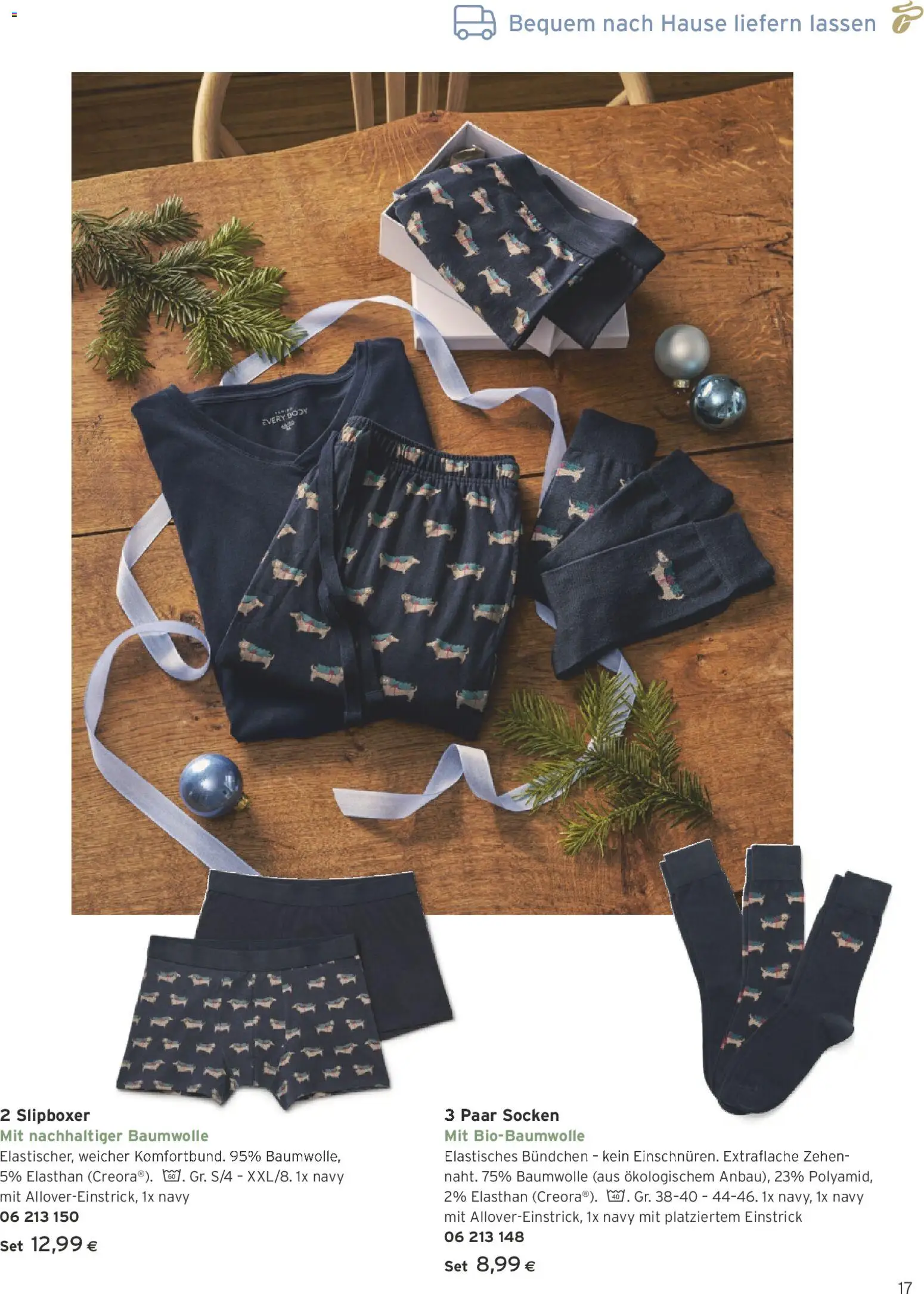 Tchibo Eduscho Tchibo Katalog: Advent 2025 gültig ab 13.11.2025 | Seite: 17 | Produkte: Socken