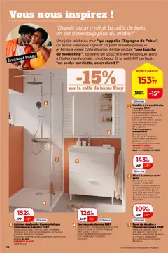 Weldom - Prévisualisation de Weldom catalogue valide à partir de 15.10.2025 | Page: 14 | Produits: Pomme, Poignées, Douche, Miroir