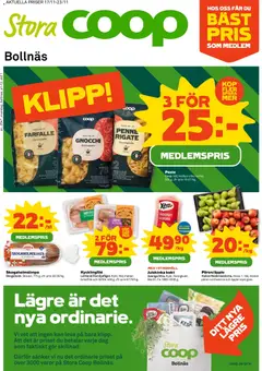 Stora Coop - Bollnäs - Förhandsvisning av reklamblad från butik Stora Coop aktuell från 17.11.2025