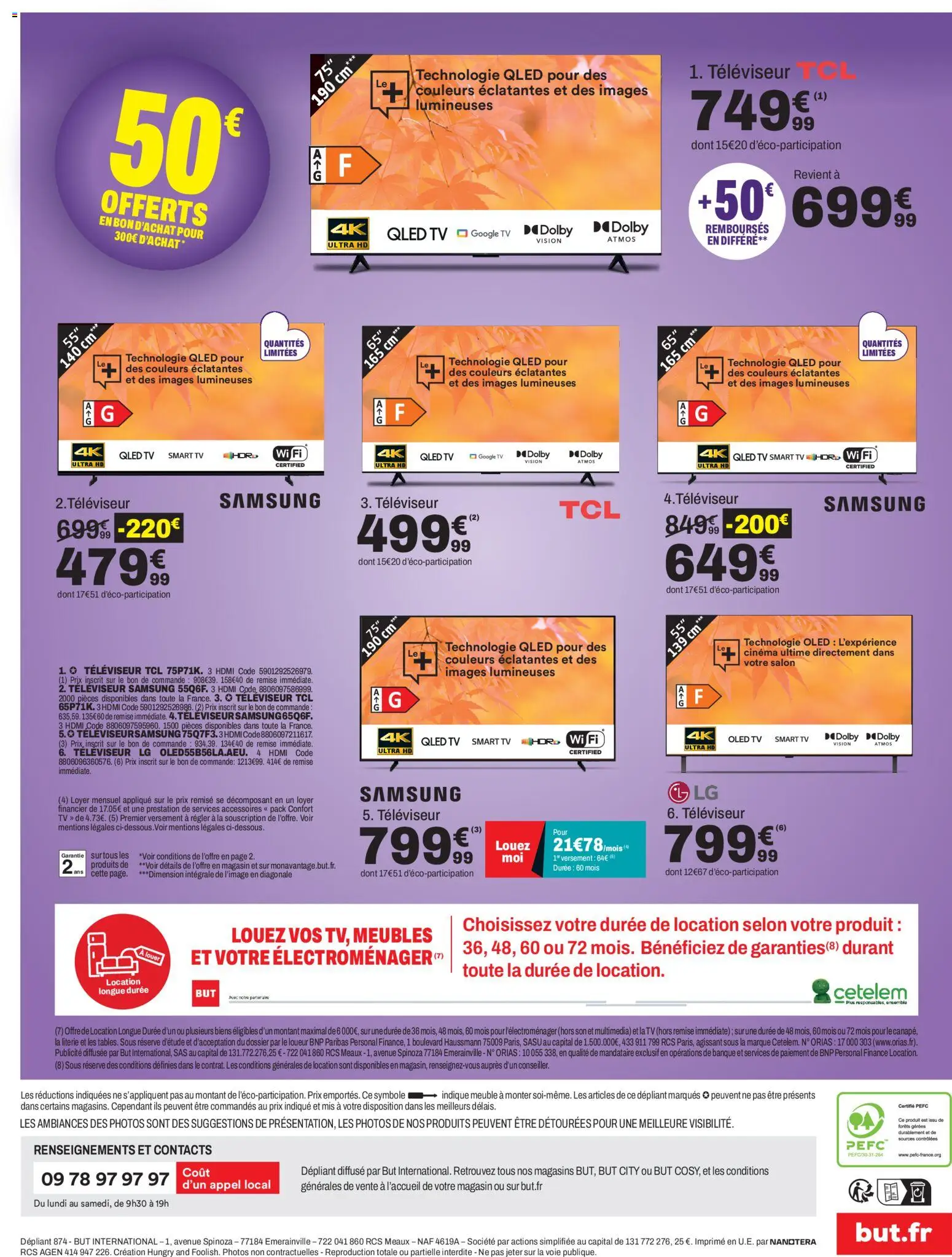 {H1} | Page: 8 | Produits: Meuble, Televiseur, Smart TV, Literie